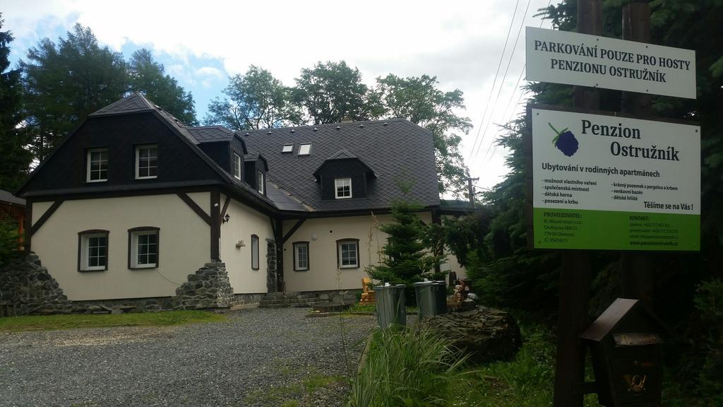 Penzion Ostruznik Ostružná 外观 照片